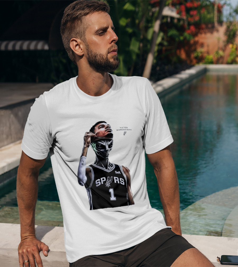 Victor Wembanyama San Antonio Spurs Self Propelled Success 2023 NBA Rookie Of The Year T-Shirt
