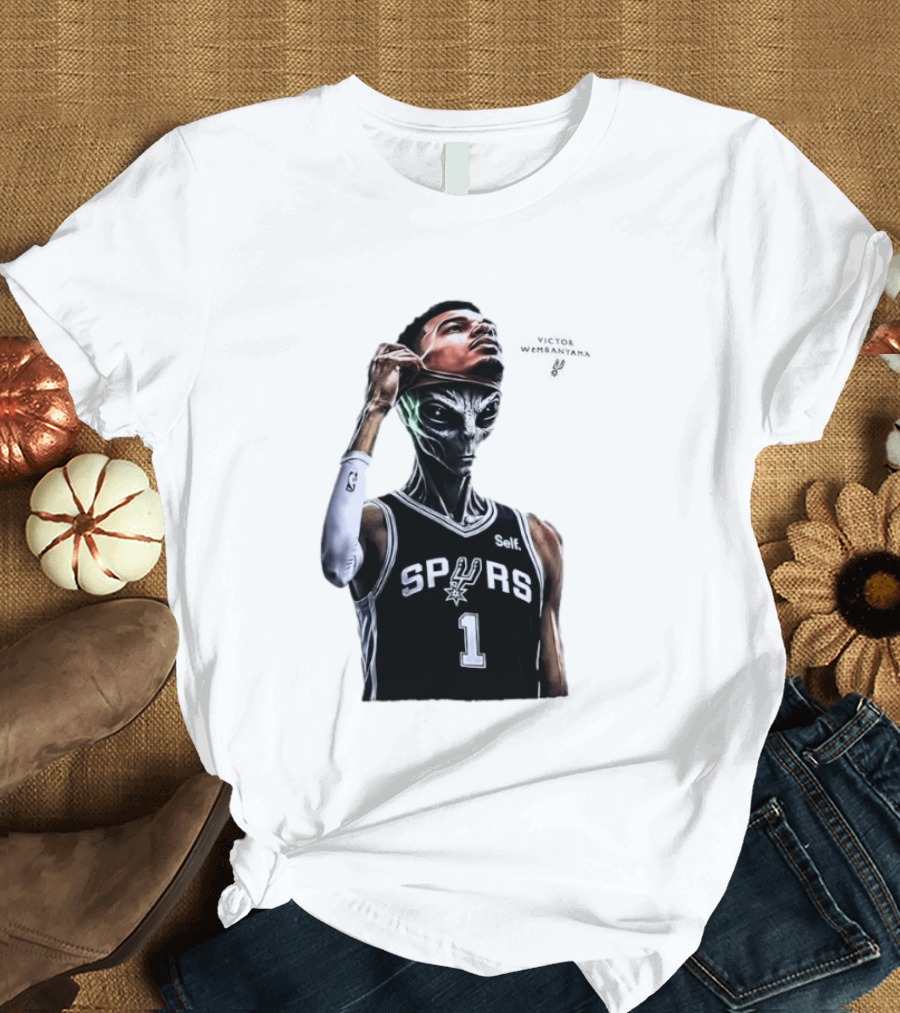 Victor Wembanyama San Antonio Spurs Self Propelled Success 2023 NBA Rookie Of The Year T-Shirt