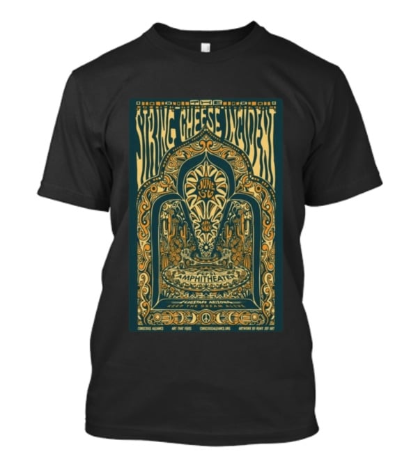 The String Cheese Incident June 5 6 2026 Pepsi Amphitheater Flagstaff Arizona Remi Joy Art Conscious Alliance T-Shirt