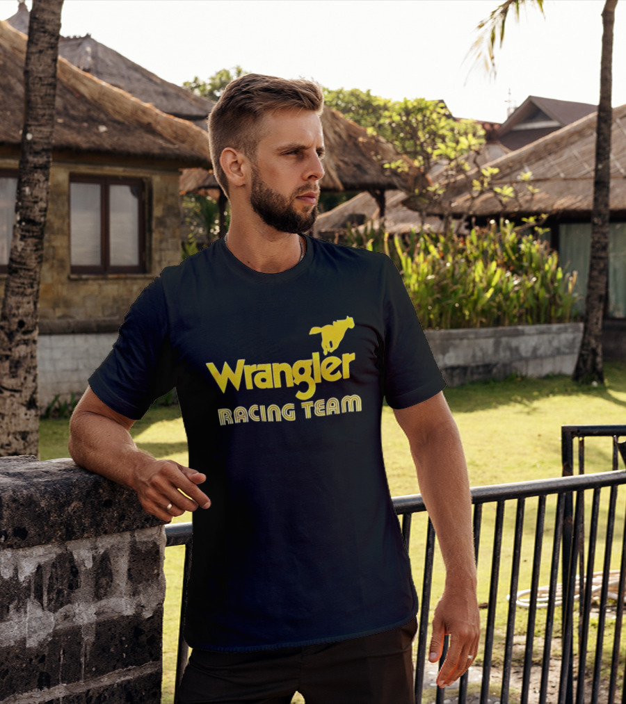 Wrangler Racing Team NASCAR Vintage Mustang T-Shirt