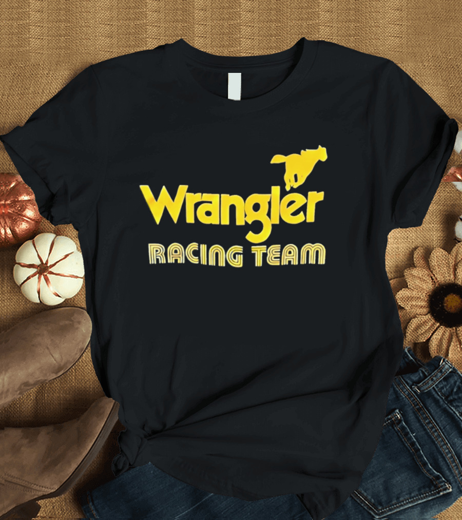 Wrangler Racing Team NASCAR Vintage Mustang T-Shirt