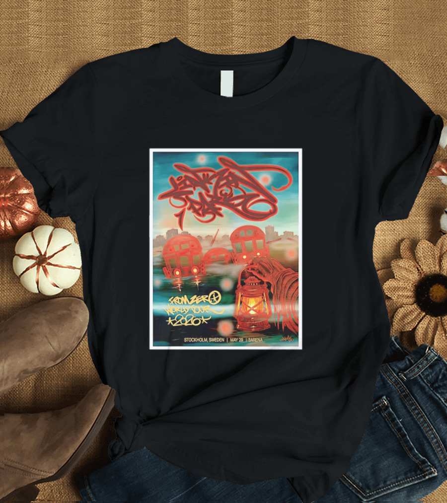 Linkin Park From Zero World Tour 2026 Stockholm Sweden May 29 3Arena T-Shirt