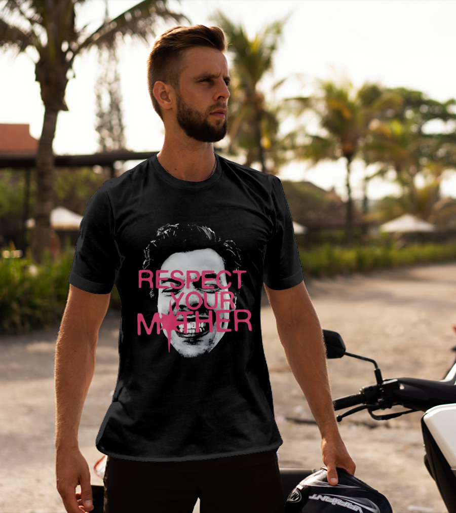 Respect Your Mother Big Head Harry T-Shirt