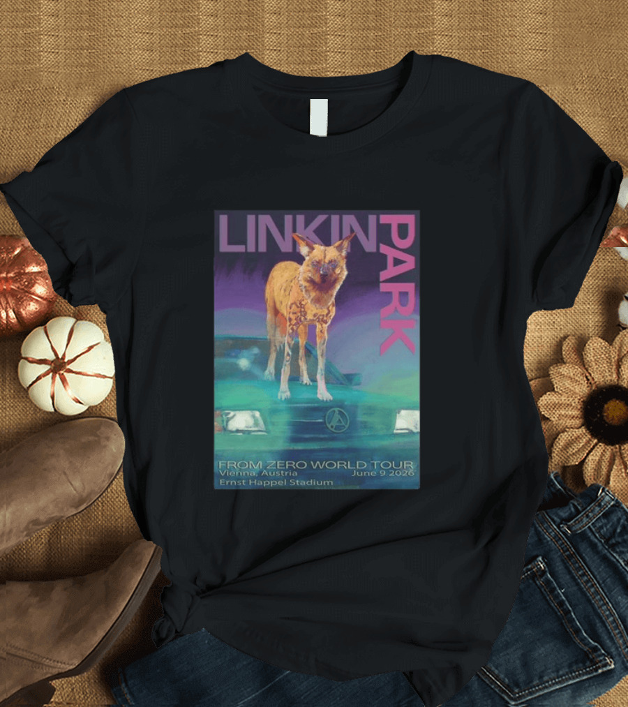 Linkin Park From Zero World Tour 2026 Vienna Austria June 9 Ernst Happel Stadium T-Shirt