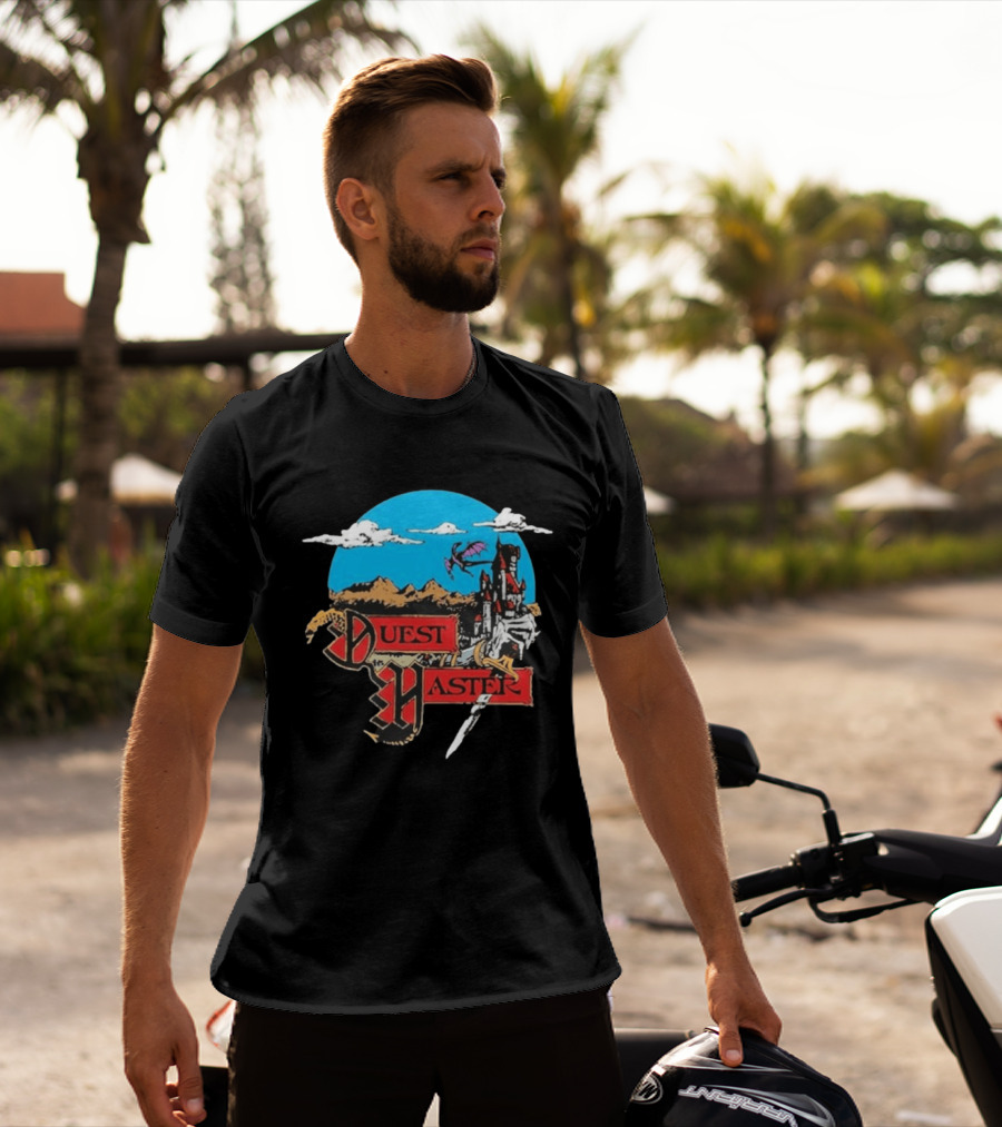 Quest Master High Fantasy Adventure Dragon Castle T-Shirt