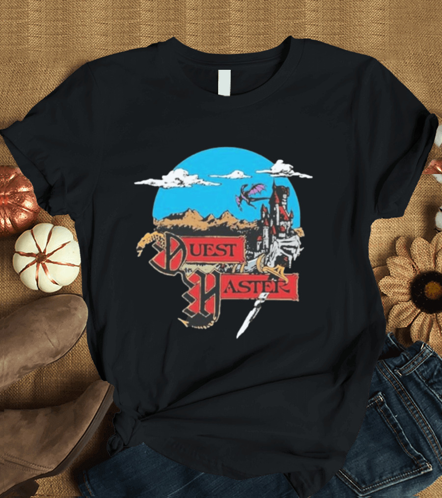 Quest Master High Fantasy Adventure Dragon Castle T-Shirt