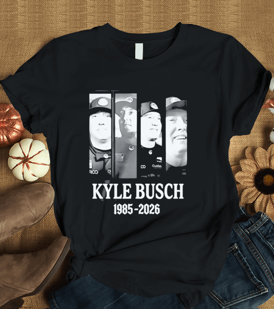 Kyle Busch 1985 2026 Racing T-Shirt