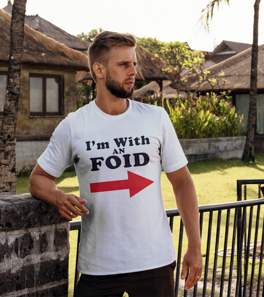 I'm With An Foid Red Arrow T-Shirt