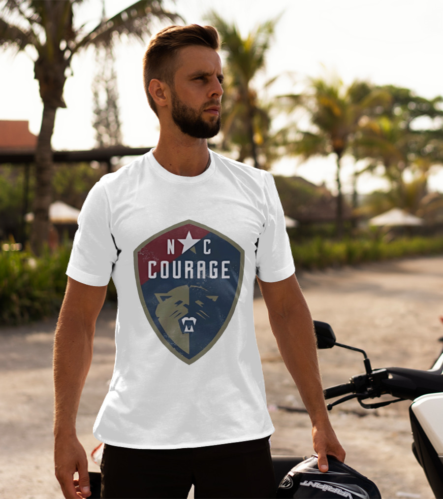 North Carolina Courage Star Shield NC Courage T-Shirt