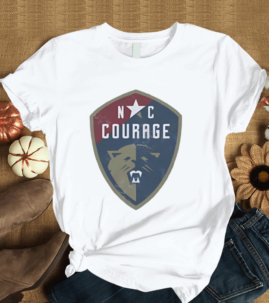 North Carolina Courage Star Shield NC Courage T-Shirt