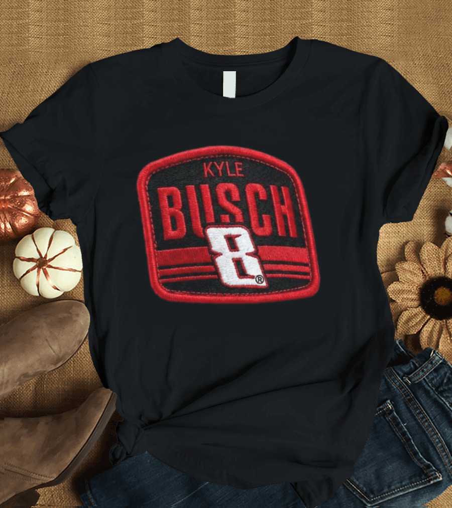 Kyle Busch 8 Racing Patch Hat T-Shirt