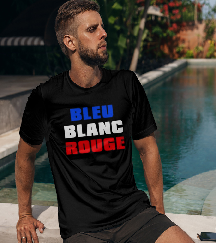 Montreal Canadiens Bleu Blanc Rouge Hockey Team Colors Fan T-Shirt