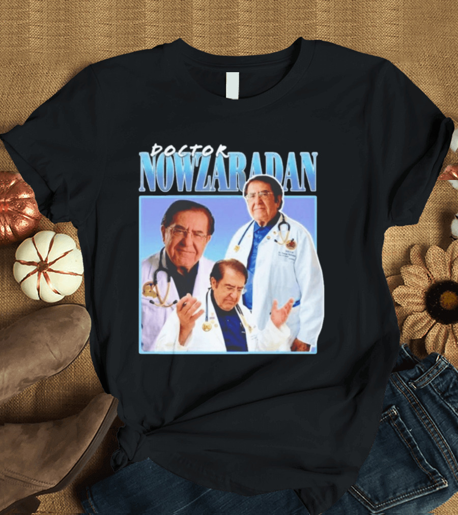 Doctor Nowzaradan My 600Lb Life Blue Stethoscope T-Shirt