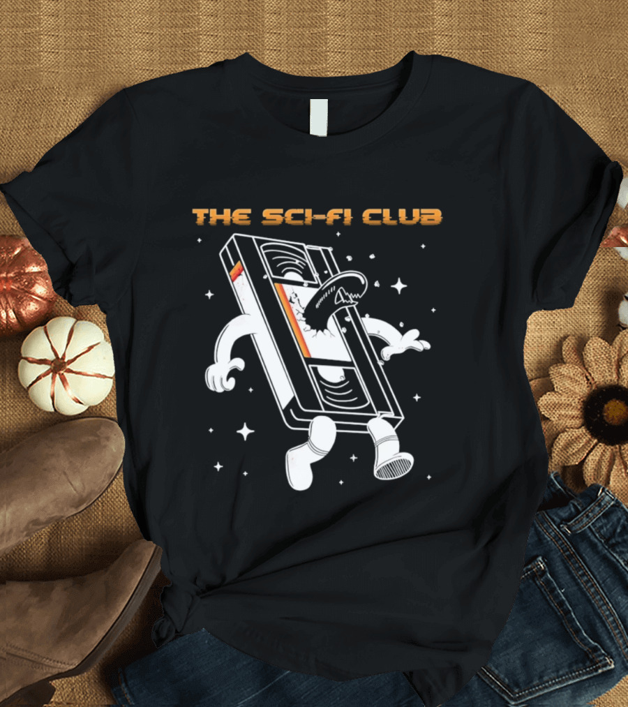The Sci Fi Club Alien VHS Tape T-Shirt