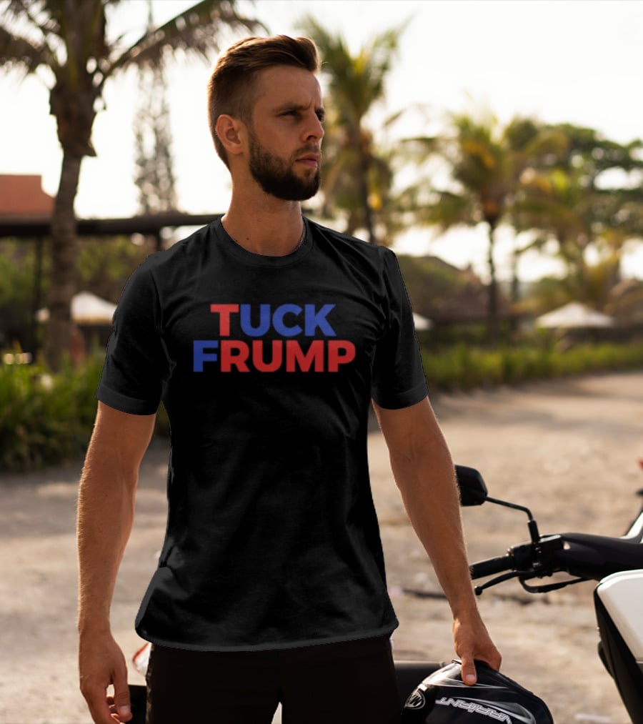 Tuck Frump Anti Trump Protest Red Blue T-Shirt