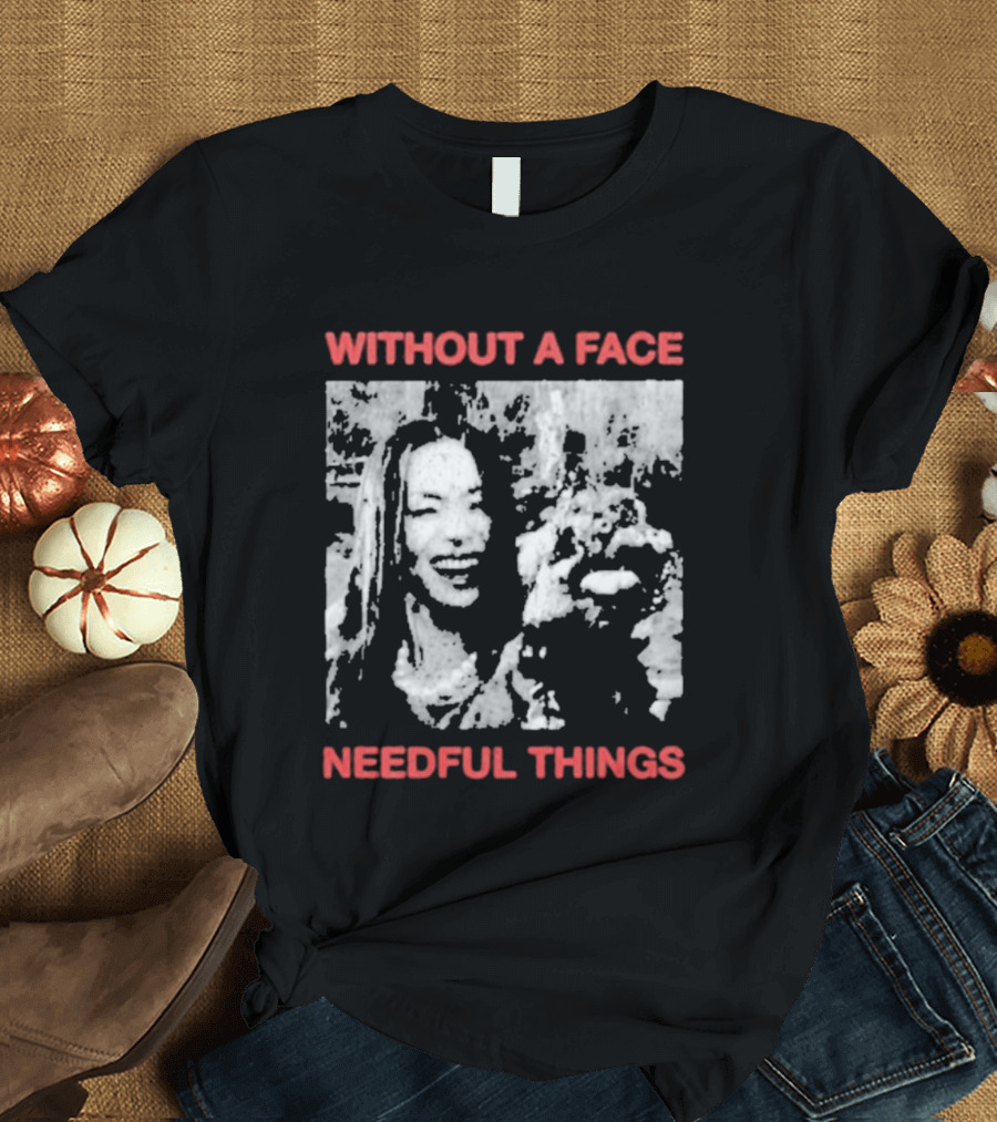 Without A Face Needful Things Smiling Woman T-Shirt