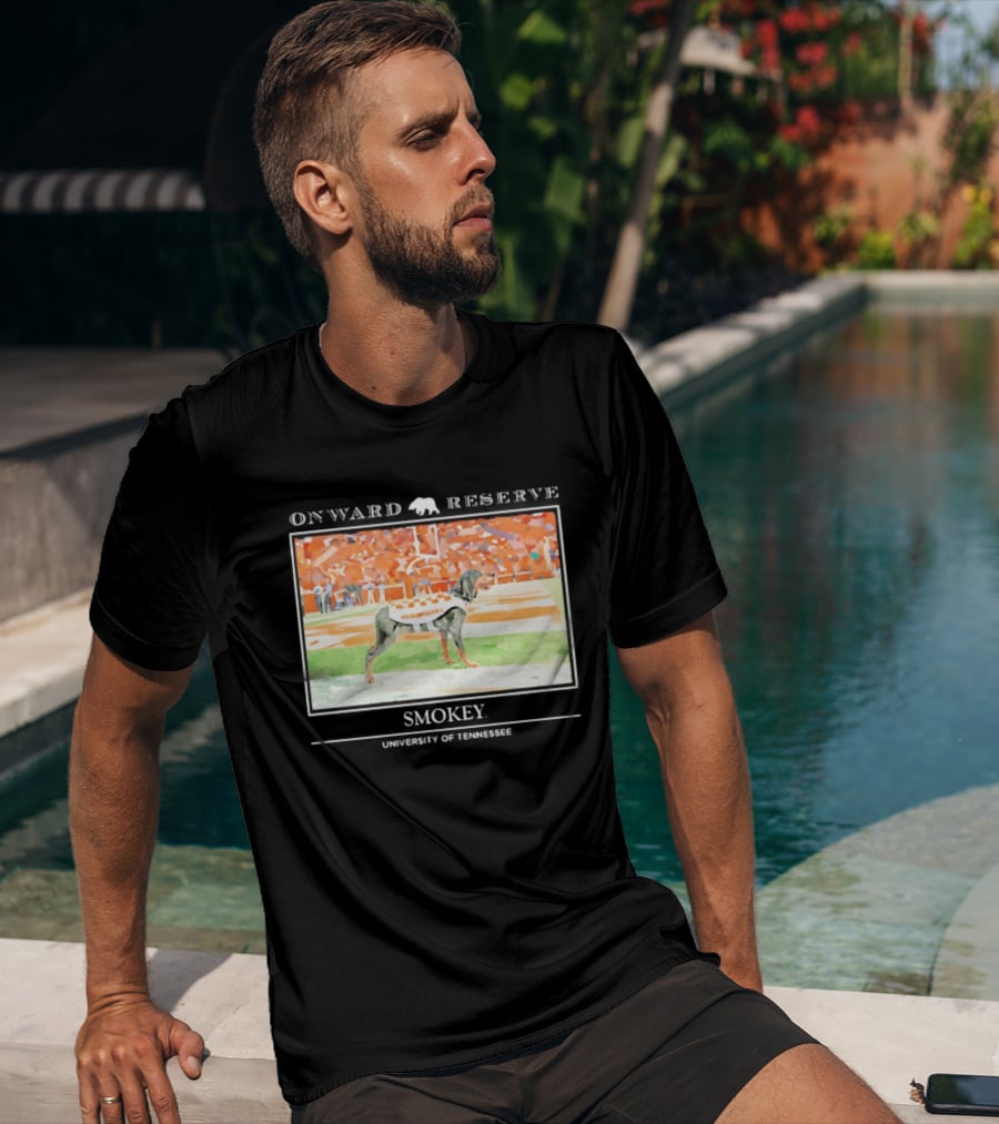 Onward Reserve Smokey University Of Tennessee Volunteers Football Stadium T-Shirt