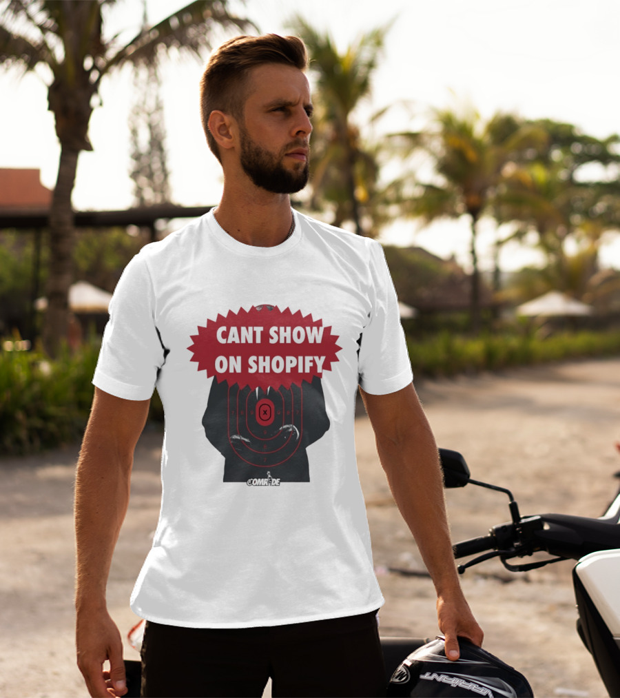 Cant Show On Shopify Target Practice X Comrade T-Shirt