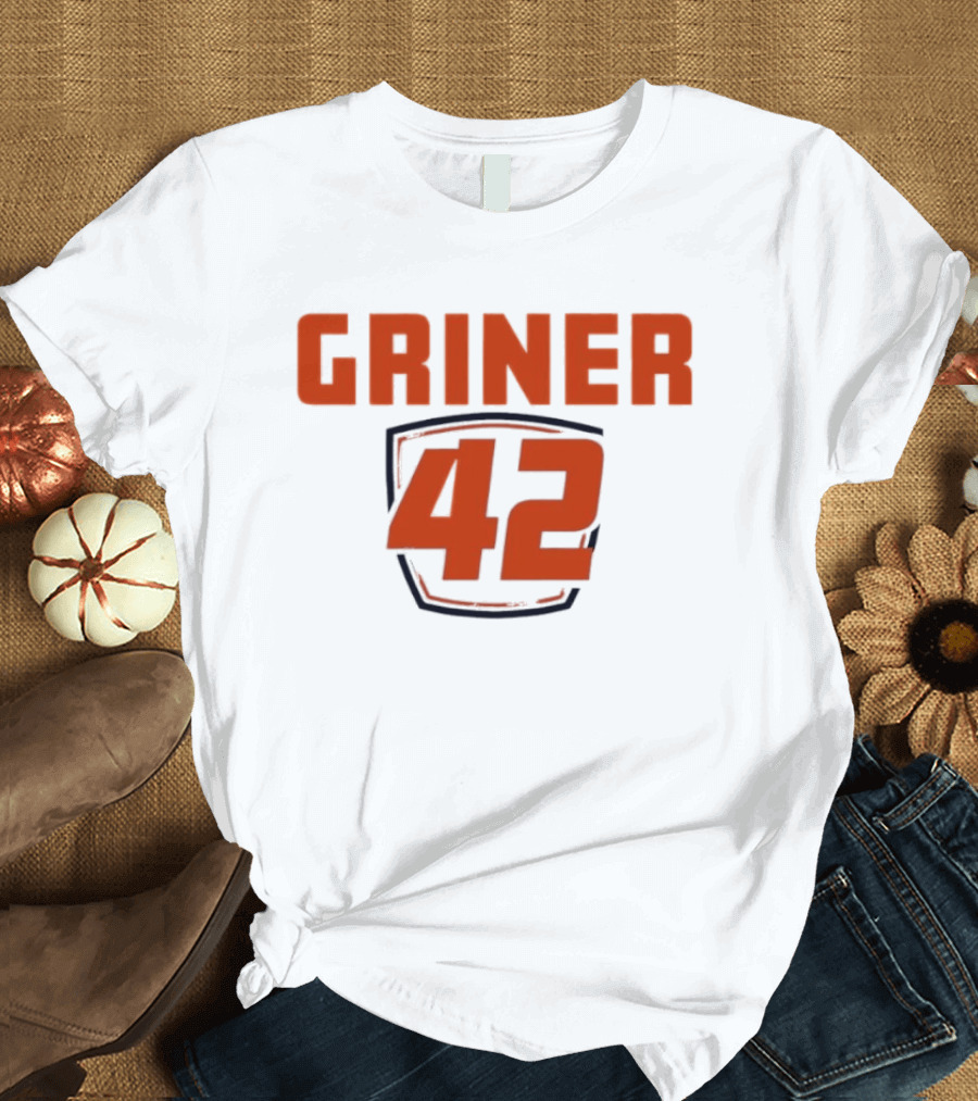 Griner 42 Phoenix Mercury Basketball Team Fan Gear T-Shirt
