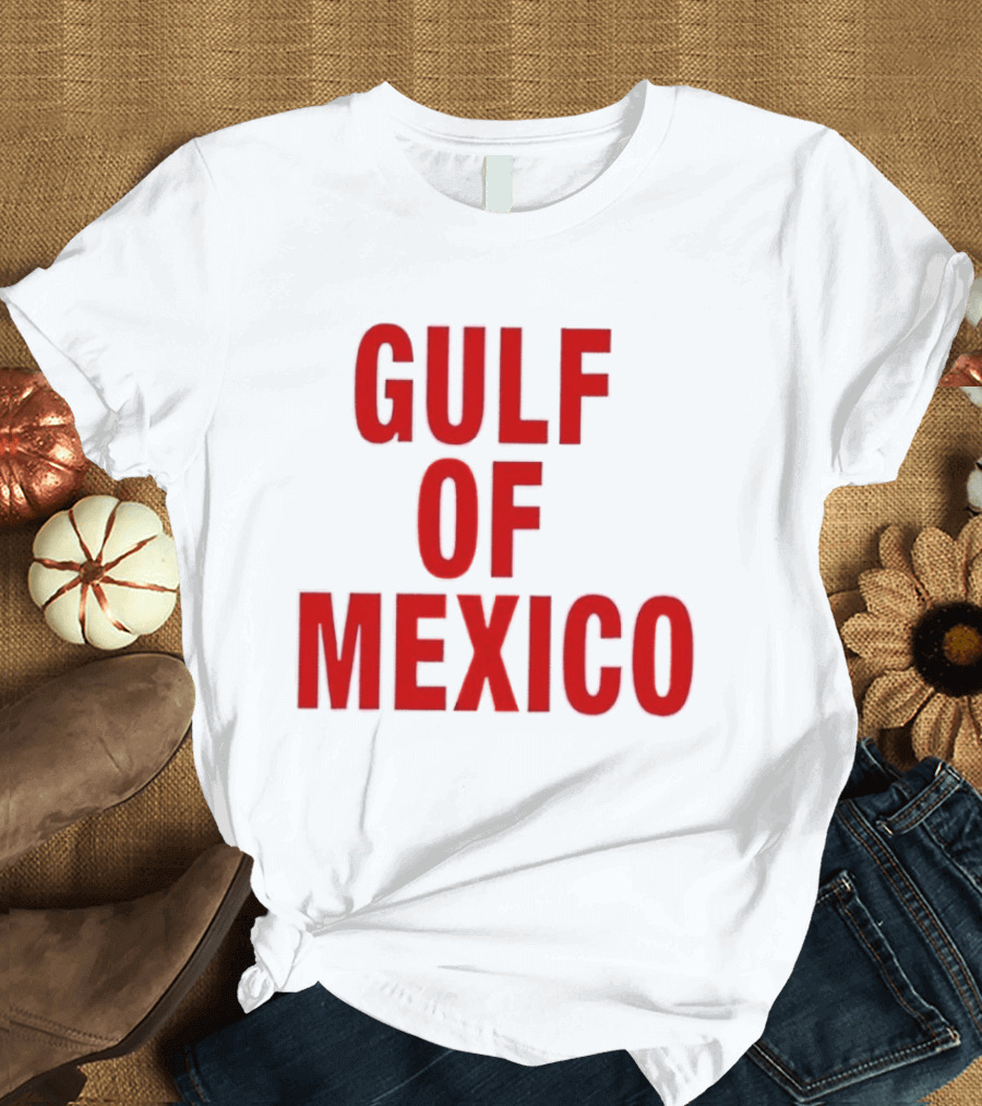 Gulf Of Mexico Bold Red T-Shirt