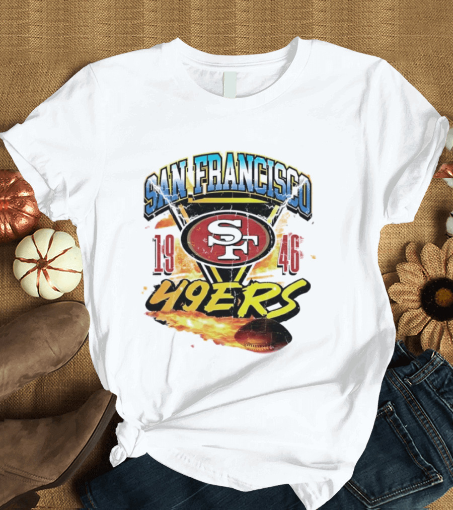 San Francisco 49ers 1946 Football Team SF Logo 49ers T-Shirt
