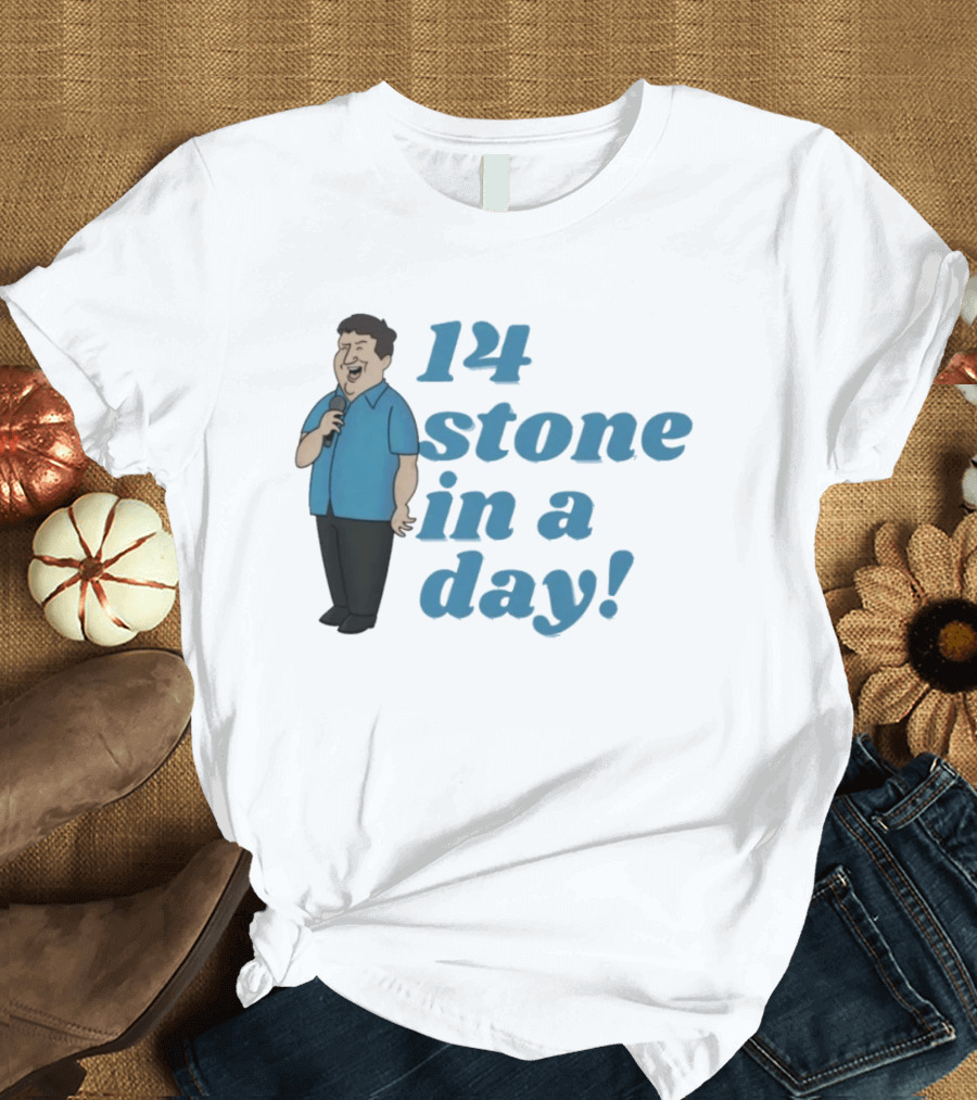 Peter Kay 14 Stone In A Day Stand Up Comedy British Comedian T-Shirt