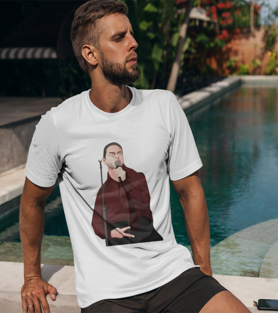 Max And Paddy Stand Up Comedy Performance Live Stage Microphone T-Shirt