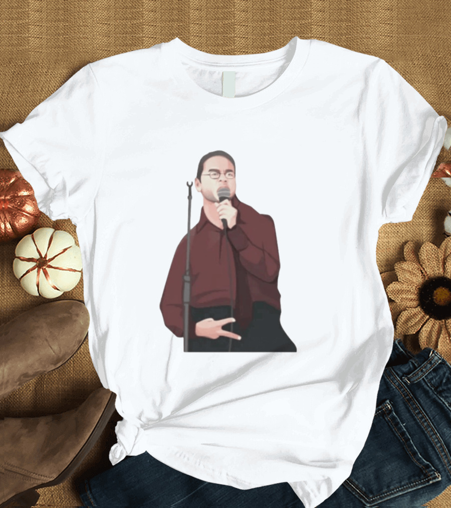 Max And Paddy Stand Up Comedy Performance Live Stage Microphone T-Shirt