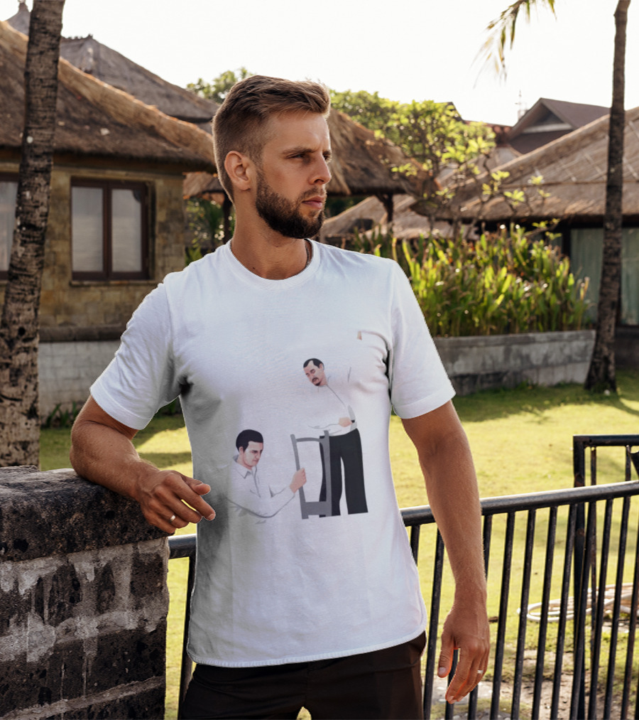 Max And Paddy Pine Barrens Christopher Moltisanti Paulie Gualtieri Chair Scene T-Shirt