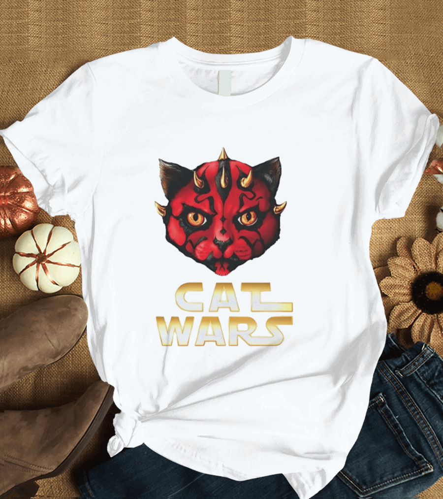 Darth Maul Cat Wars Star Wars Quality Comfortable Wear T-Shirt