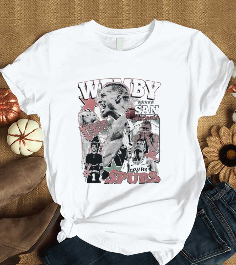 Wemby The Universe San Antonio Spurs 2026 T-Shirt