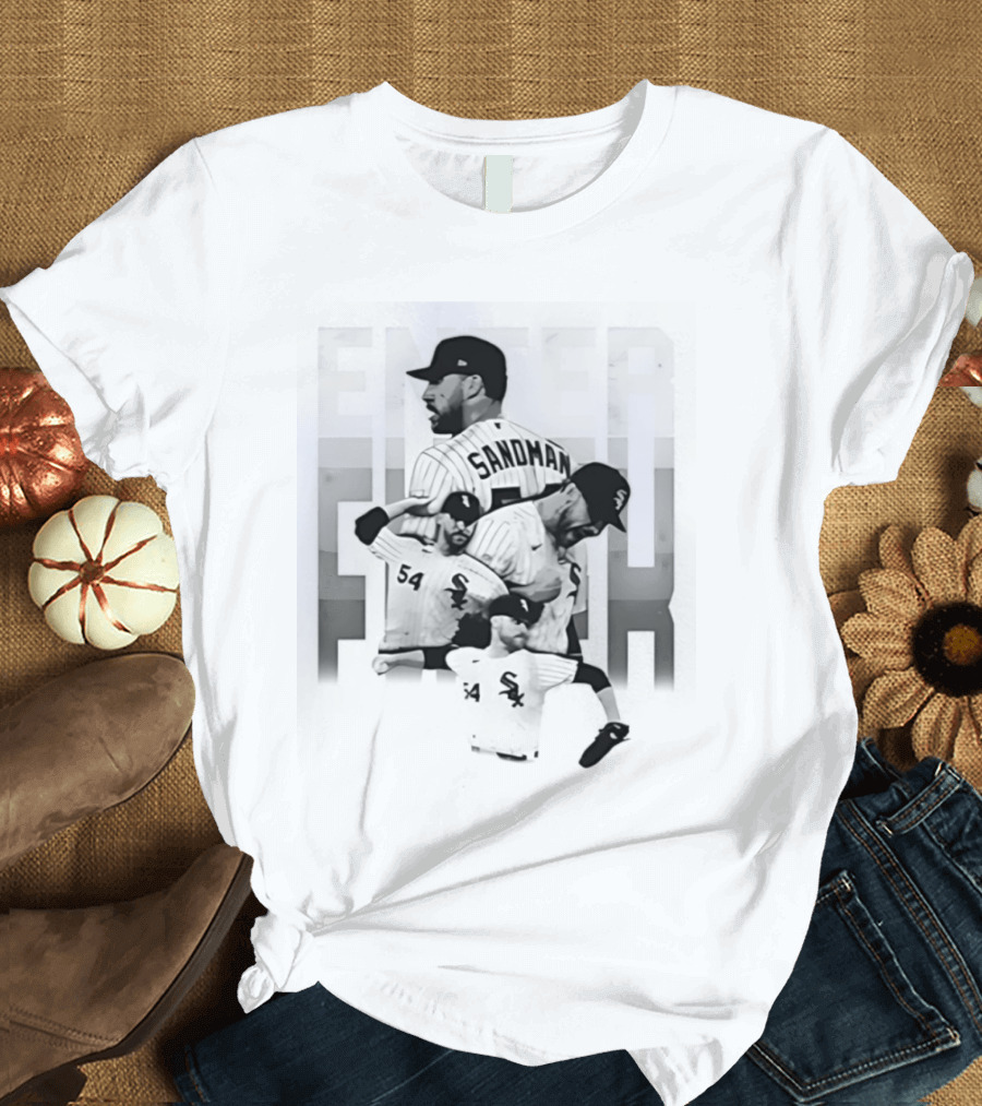 Liam Hendriks Chicago White Sox Enter Sandman MLB Player Sport T-Shirt