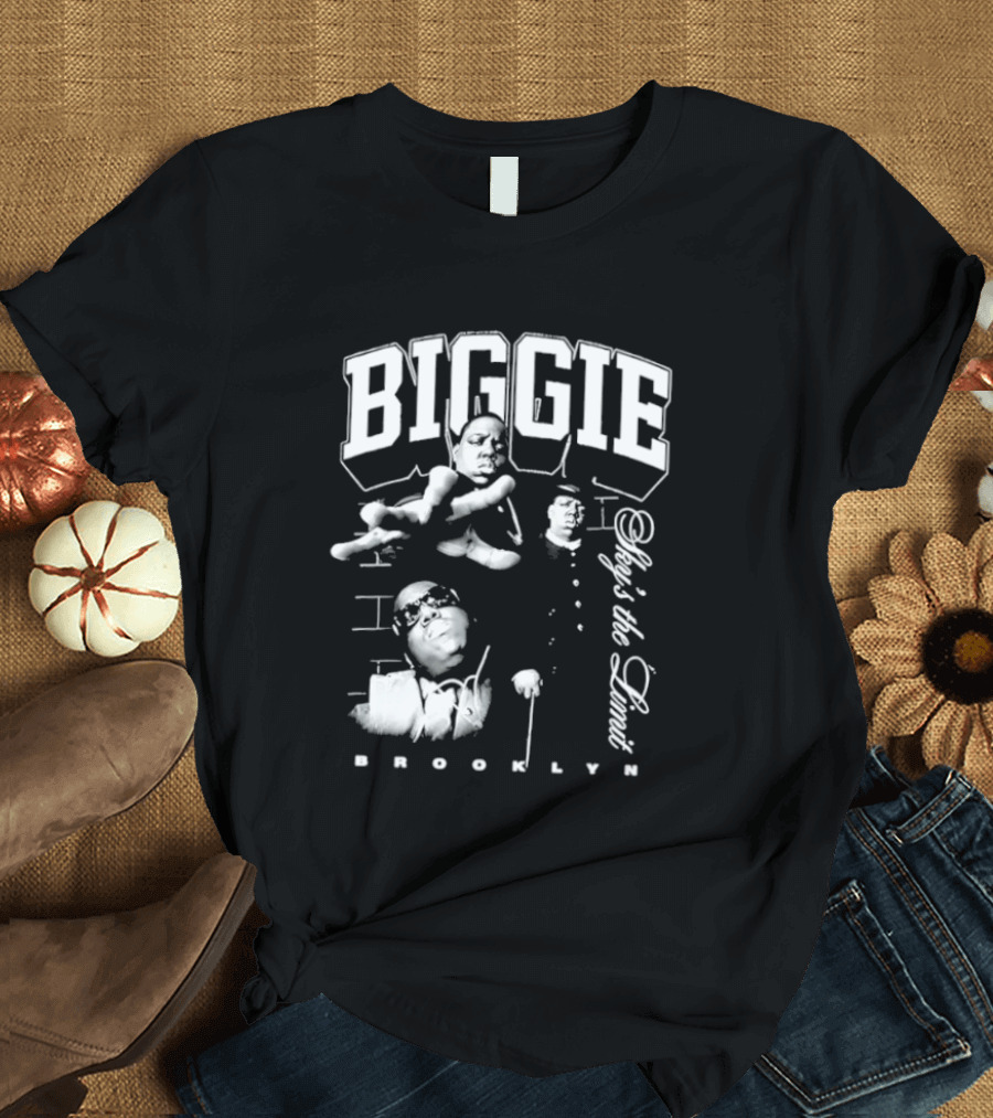 Biggie Smalls Notorious B.I.G. Brooklyn Sky's The Limit 2026 T-Shirt
