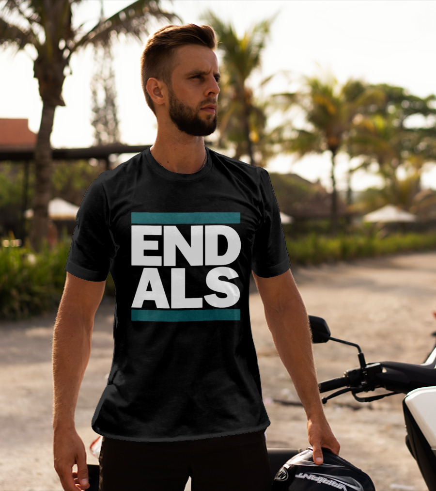 END ALS Seattle Mariners Baseball Support Initiative T-Shirt