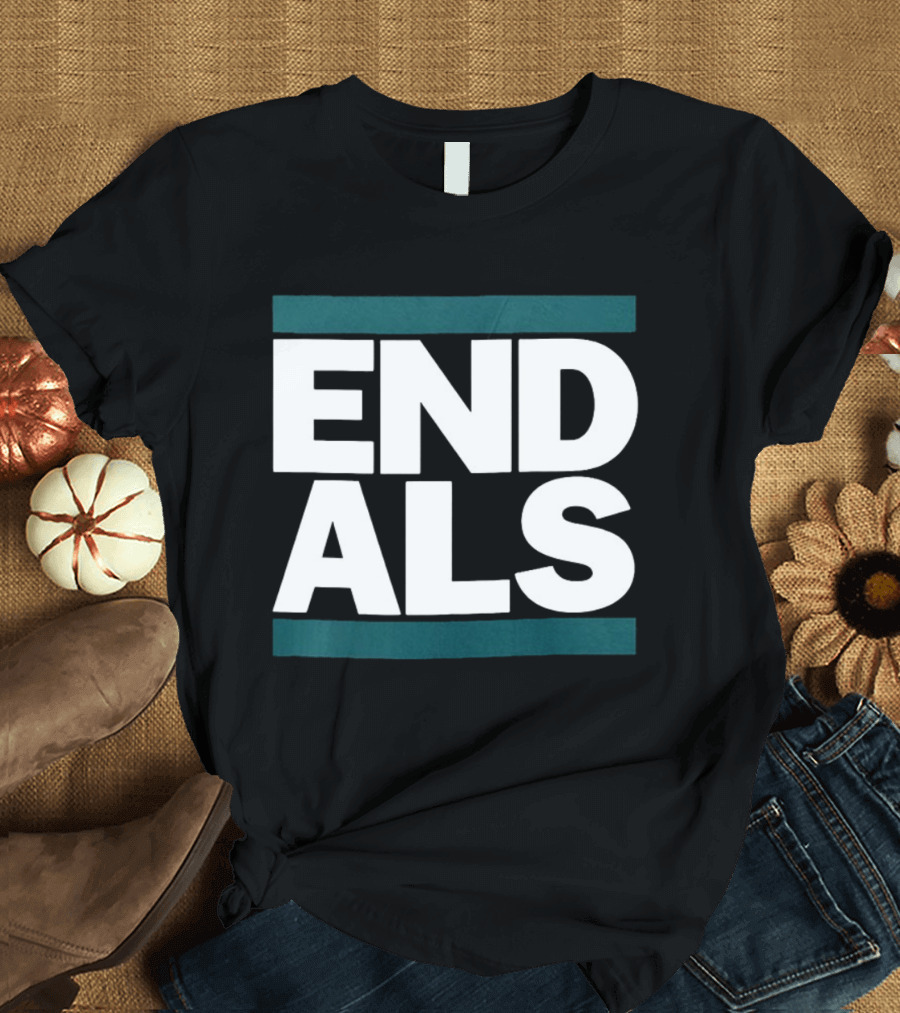 END ALS Seattle Mariners Baseball Support Initiative T-Shirt