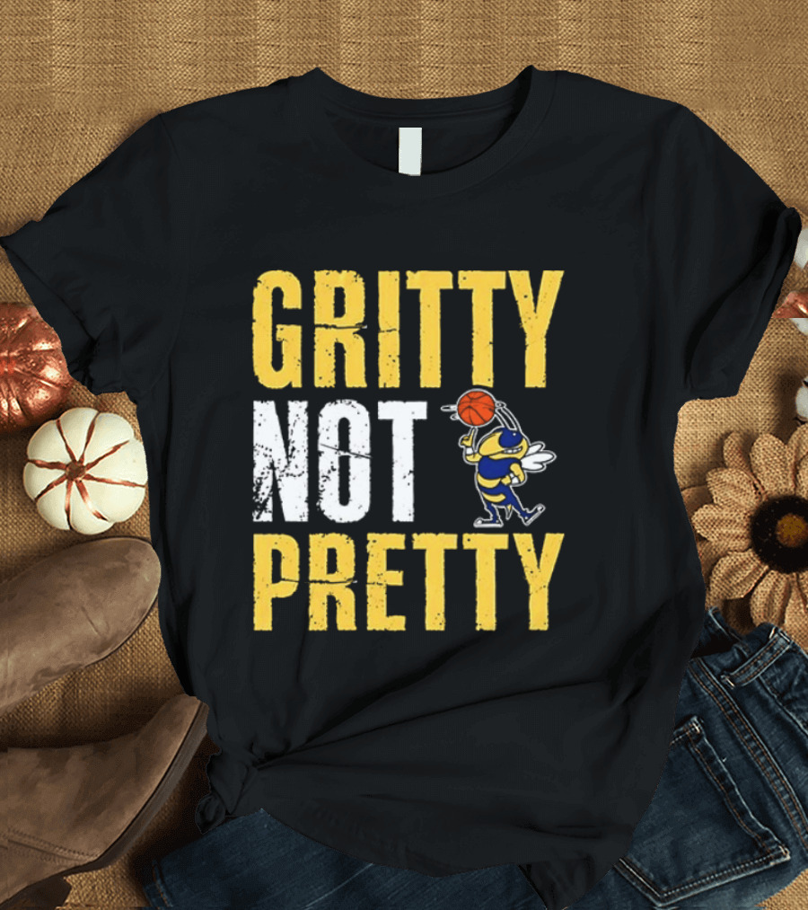 Gritty Not Pretty Georgia Tech Buzz Basketball T-Shirt