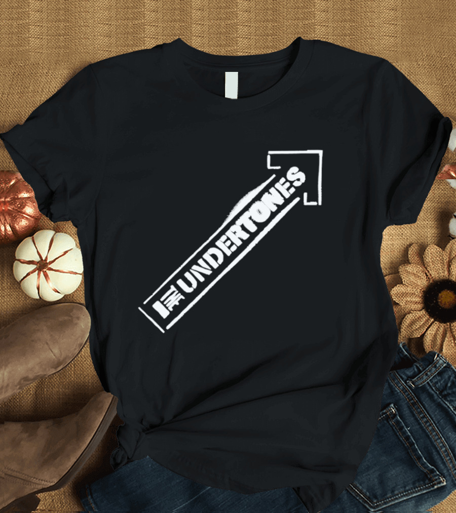 Undertones Stencil Punk Rock Revival Festival Tour 2026 Arrow T-Shirt