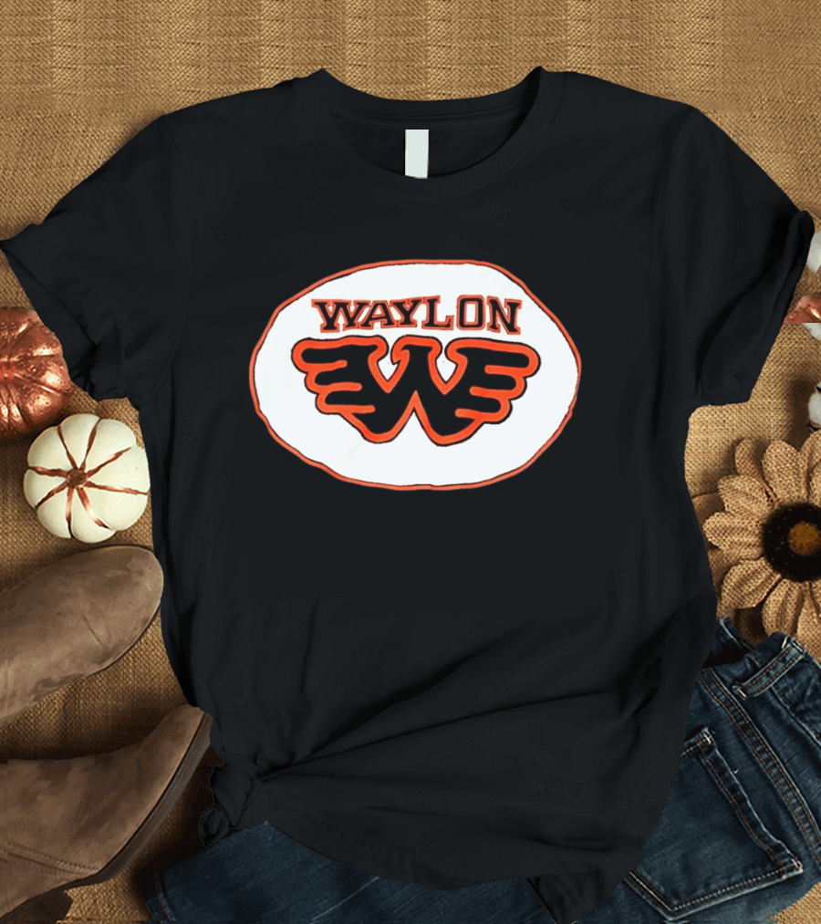 Waylon Jennings Outlaw Country Winged WW 2026 Collection T-Shirt