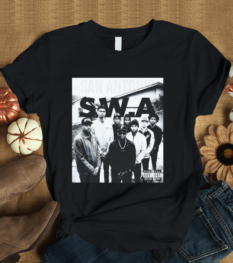 San Antonio Spurs SWA Wembanyama Stephon Castle De'Aaron Dylan Harper Explicit Content T-Shirt