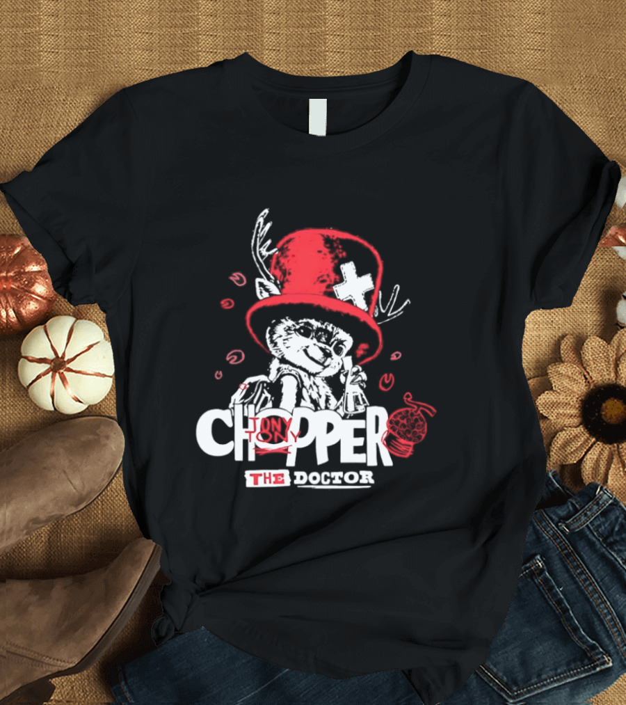 One Piece Tony Tony Chopper The Doctor Devil Fruit New World Saga Anime 2026 T-Shirt