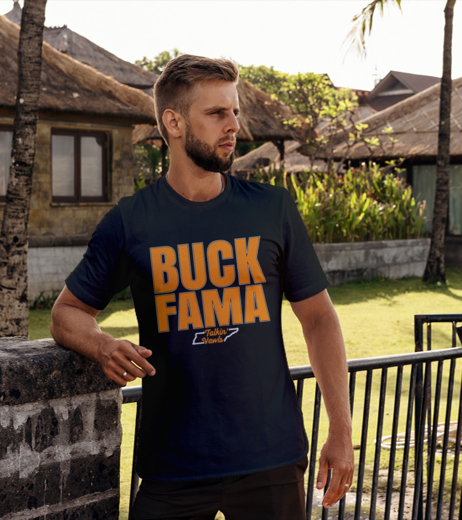 Buck Fama Tennessee Rivals Showdown T-Shirt