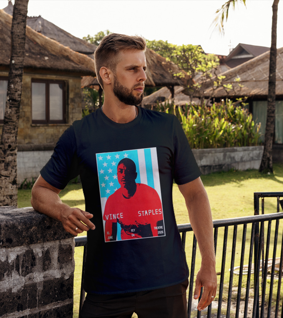 Vince Staples El Rey Theatre Los Angeles June 4 2026 T-Shirt