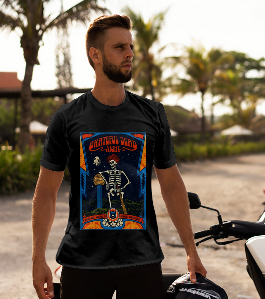 Grateful Dead Night Skeleton May 23 2026 Knoxville TN Covenant Health Park T-Shirt