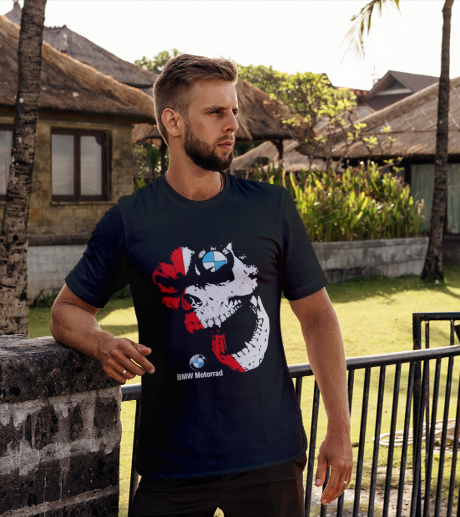 BMW Motorrad Rider Skull Soul T-Shirt
