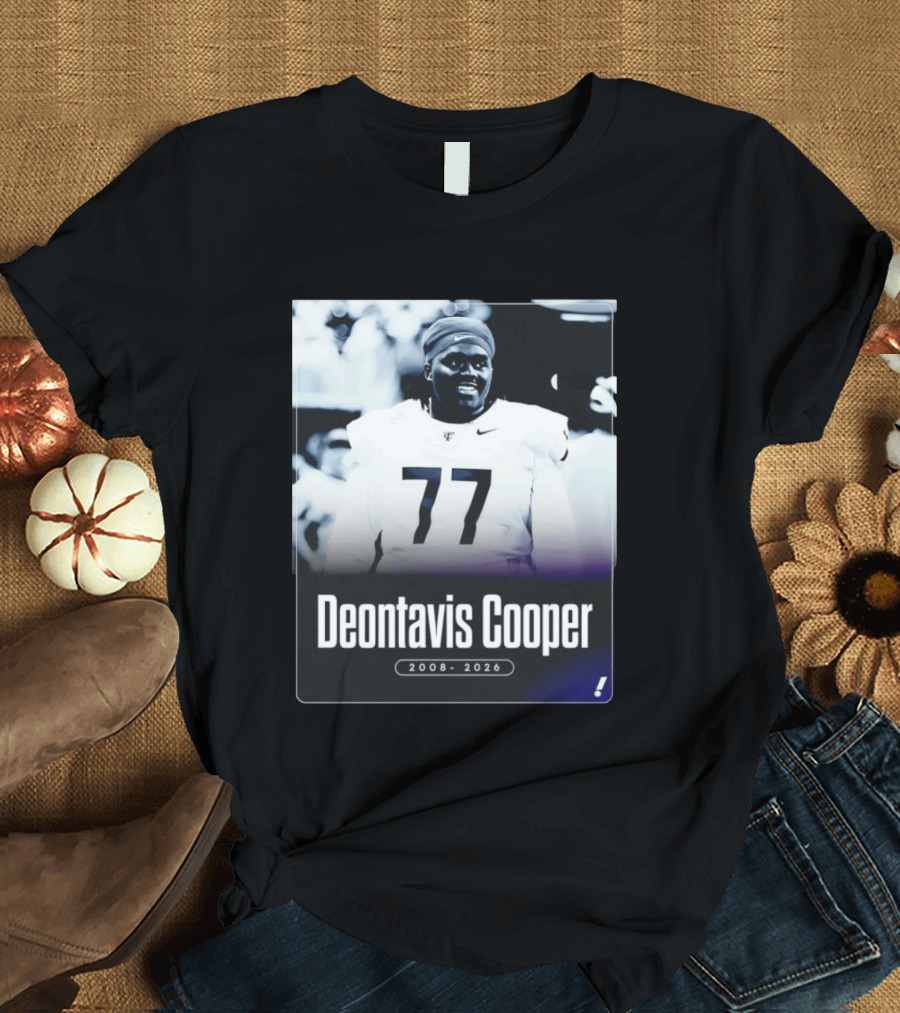 Deontavis Cooper 2008 2026 Nike 77 T-Shirt