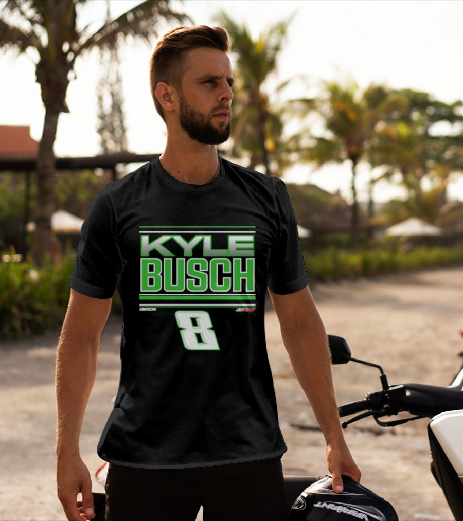 Kyle Busch Number 8 Racing Nascar T-Shirt