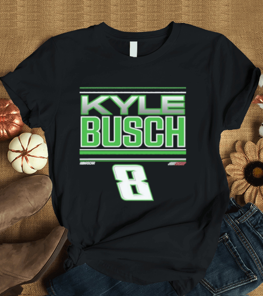 Kyle Busch Number 8 Racing Nascar T-Shirt