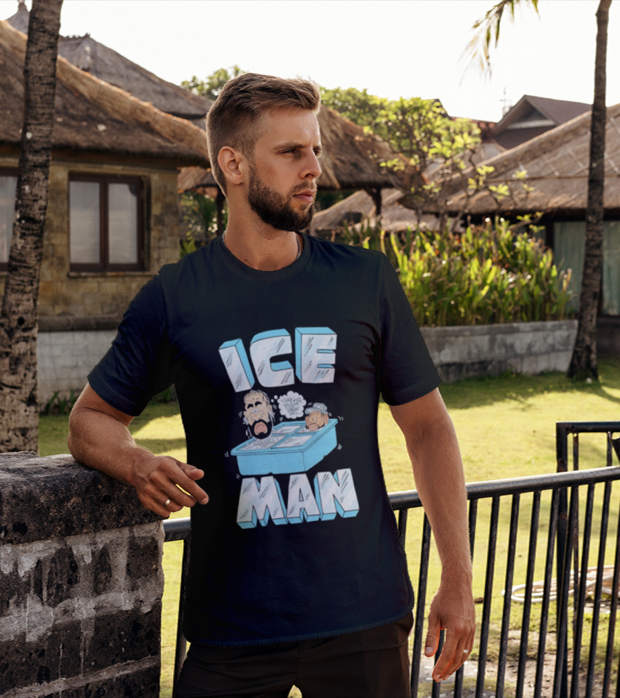 Iceman Fronko Musta Drew Diss Caricature Drake T-Shirt