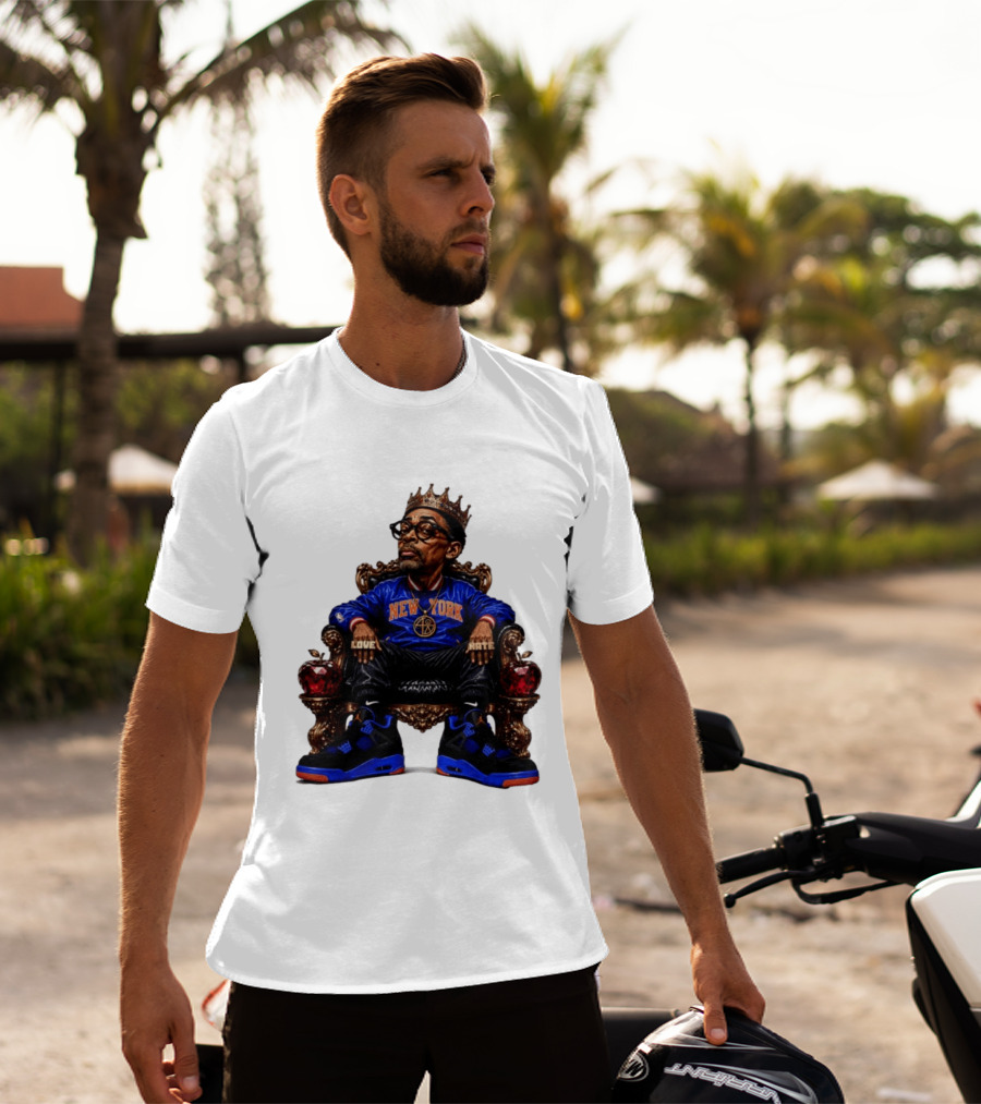 Spike Lee New York Knicks NBA Basketball Love Hate T-Shirt