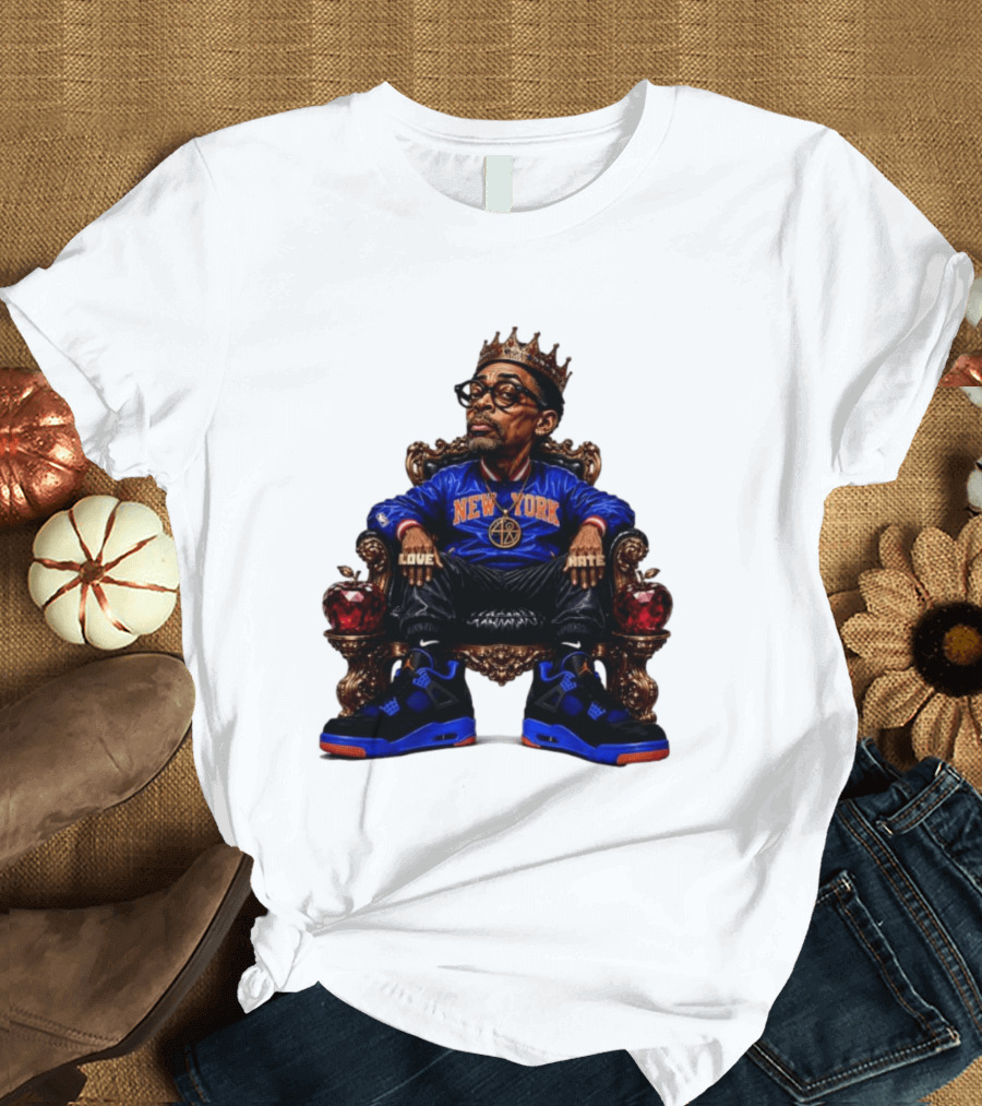 Spike Lee New York Knicks NBA Basketball Love Hate T-Shirt